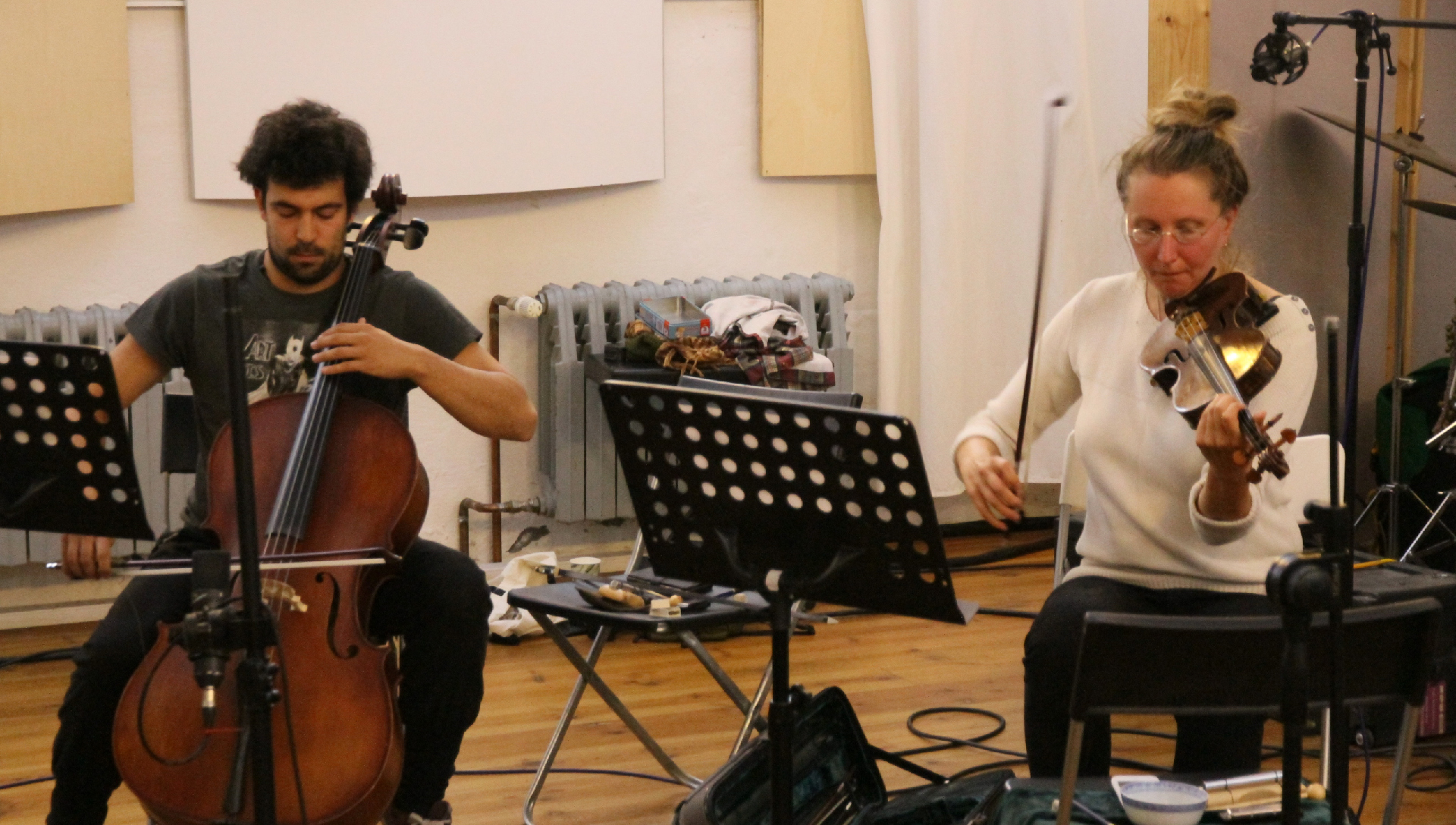 2019-07-08 Ame Zek's 'Unfinished sense of time' im Studio Börne45